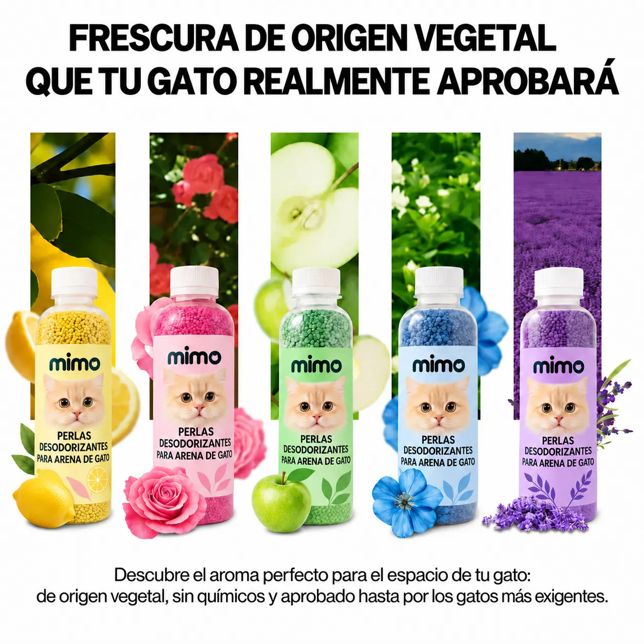 Control de Olores MIMO | Eliminador de olores de origen vegetal y sin químicos agresivos
