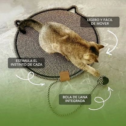 Rascador Instinto MIMO | El tapete rascador que la naturaleza de tu gato realmente reconoce (NUEVO)