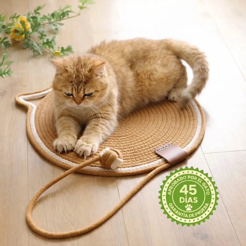 Rascador Instinto MIMO | El tapete rascador que la naturaleza de tu gato realmente reconoce (NUEVO)