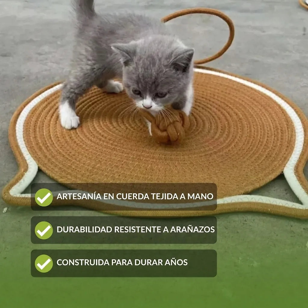 Rascador Instinto MIMO | El tapete rascador que la naturaleza de tu gato realmente reconoce (NUEVO)