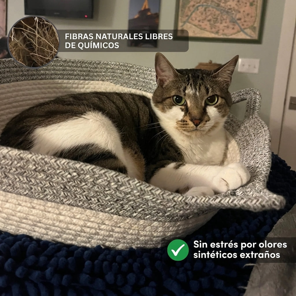 Cesta Instinto MIMO | Cama y territorio natural para gatos de interior