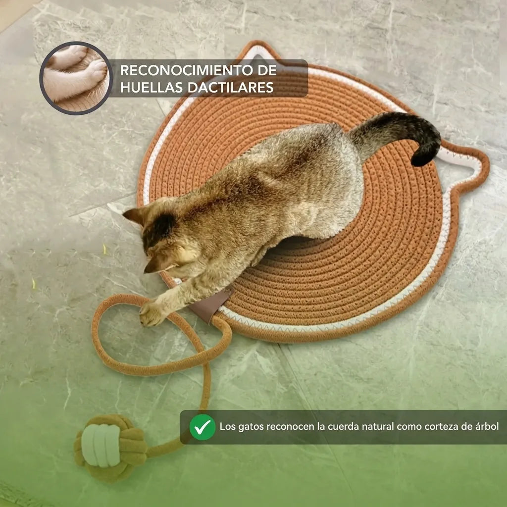 Rascador Instinto MIMO | El tapete rascador que la naturaleza de tu gato realmente reconoce (NUEVO)